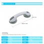 Bathroom Grip Suction Cup Handle Handrail Bathroom Shower Grab Bar Safety Handle