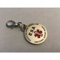 DOUBLE SIDED Small Breed Emotional Red Medical Alert Symbol and Protected by Federal Law