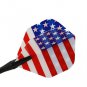 6pcs Bullseye Target Game National Flag Flights Darts Magnetic Safe Tips