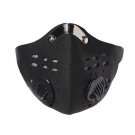 Super Anti Dust Cycling Bicycle Bike Motorcycle Racing Ski Half Face Mask Filter Black