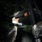 2 pc Outdoor Fishing Magic Strap Fingerless Glove LED Flashlight Torch Cover Survival