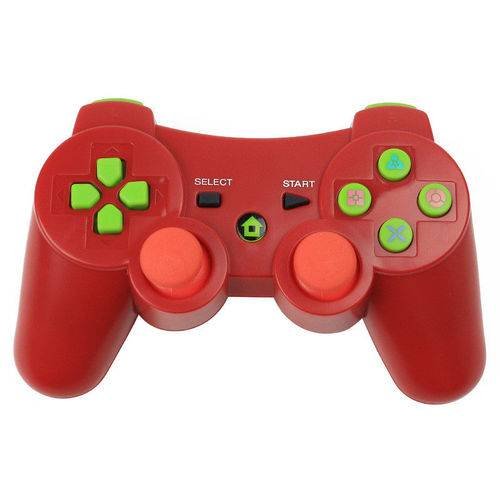 Wireless Bluetooth Game Controllers for PS3 Playstation 3 Dual Shock  Red