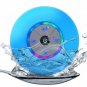 Water Resistant Bluetooth LED Shower Speaker  Blue