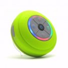 Water Resistant Bluetooth LED Shower Speaker  Green