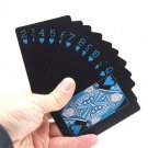 Waterproof Black PVC Poker 54 Playing Cards Table Game