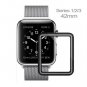For Apple Watch 42mm Tempered Glass Film Full Coverage 3D Screen Protector