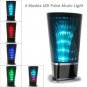 Flash Wireless Bluetooth Speaker Higher Bass Hand Speaker Sound-Blink Light