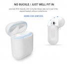 Silicon Case For Apple AirPods Portable Shock Proof Protective Cover White
