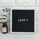 Letter Board 10x10 Inches Changeable Letter Boards Include 150 Plastic Letters
