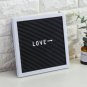 Letter Board 10x10 Inches Changeable Letter Boards Include 150 Plastic Letters