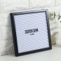 Letter Board 10x10 Inches Changeable Letter Boards Include 150 Plastic Letters