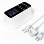 8 Multi-Port USB Adapter Desktop Wall Charger Smart LED Display Charging Station UK plug