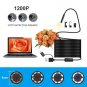 8 LED USB Endoscope Inspection Camera 1200P HD Borescope 3in1 Waterproof IP68  ( 10M)