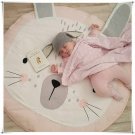 Cartoon Baby Infant Creeping Mat Playmat Soft Cotton Baby Kids Crawling Blanket  (Pink  Rabbit)