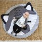 Cartoon Baby Infant Creeping Mat Playmat Soft Cotton Baby Kids Crawling Blanket (Raccoon)