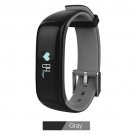 Bluetooth Smart Watch Band Fitness Tracker Health Monitor Pedometer IOS Android Grey