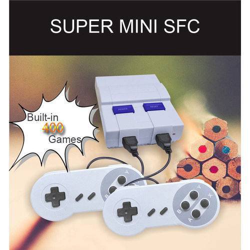 Super NES Mini Classic SFC Game Console Entertainment System Built in 400 Games  US plug