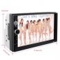 7" HD Bluetooth Touch Screen Doule DIN Car Stereo Radio MP5 Player