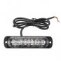 6 LED Light Bar Flash Emergency Car Vehicle Warning Strobe Yellow Amber
