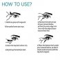 3 Second Magnetic Eyelashes Magnet Lashes Thicker Reusable False Eyelashes