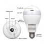 360 Degree Panoramic 1080P HD Hidden Wifi Camera Light Bulb