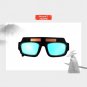 Solar Powered Auto Darkening Welding Mask Helmet Eyes Goggle Welder Glasses Kit