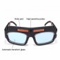 Solar Powered Auto Darkening Welding Mask Helmet Eyes Goggle Welder Glasses Kit