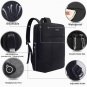 waterproof USB Charging Port and Headphone Fit Under 17-Inch Laptop Business  Black