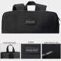 waterproof USB Charging Port and Headphone Fit Under 17-Inch Laptop Business  Black