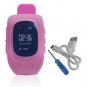 Profession Q50 OLED Display Children Kids Smart Wrist Watch GPS Tracker Watch Pink