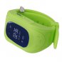 Profession Q50 OLED Display Children Kids Smart Wrist Watch GPS Tracker Watch Green