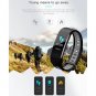HL1 Smart Bracelet Watch For Blood Pressure/Oxygen Heart Rate Fitness Tracker Silver