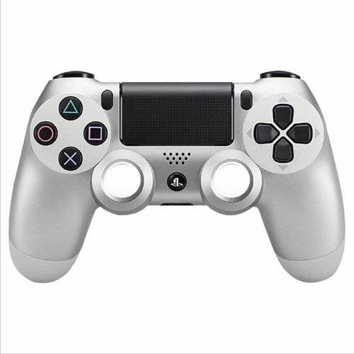 Plating Front Housing Shell Case Cover For PS4 DualShock 4 Controller  Silver