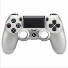 Plating Front Housing Shell Case Cover For PS4 DualShock 4 Controller  Silver