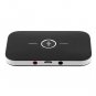 2 In 1 Wireless Stereo Audio Bluetooth Transmitter Receiver Adapter Black