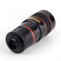8X Optical Zoom Telescope Camera Lens for Mobile Phone For iPhone 4 4S 5