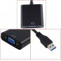 USB 3.0 to VGA Video Graphic Display External Cable Adapter for Windows 7 8