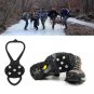 Ice Snow Ghat Non-Slip Spikes Shoes Boots Grippers Crampon Walk Cleats New
