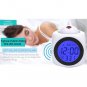 Digital Alarm Clock Multifunction With Voice Talking LED Projection Temperature White