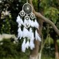 Dreamcatcher Wind Chime White Feather Dream Catcher Car Hanging Decoration Gift
