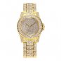 Luxury Design Full of Shiny Rhinestone Quartz Movement Wrist Watches Woman