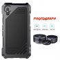 For iPhone X Waterproof +3 Camera Lens Shockproof Metal Case Back Cover