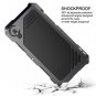 For iPhone X Waterproof +3 Camera Lens Shockproof Metal Case Back Cover