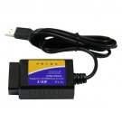 V04HU-1 Vehicle Car Diagnostic Scanner Code Reader USB Interface Support OBDII