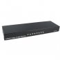 8 Port USB 2.0 External KVM Switch Box Manual Switcher Support 1920x1440