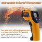 Infrared Thermometer Digital Pyrometer Laser Outdoor Thermometer IR