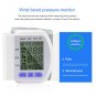 New Digital Automatic Wrist Blood Pressure Pulse Monitor Heart Beat Meter