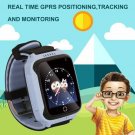 M05 Smart Watch for Children GPS Watch for Apple for Android Phone Electronics  Blue  Best Gift