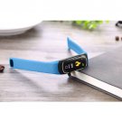 Smart Bracelet Watch Heart Rate Monitor Blood Pressure Fitness Tracker Blue