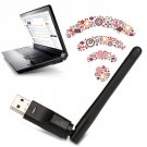 Mini Wireless USB WiFi 150M Network Card LAN Adapter Dongle for PC Laptop